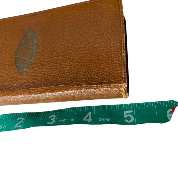 Vintage 1941 Miniature English Dictionary Genuine Leather Rules of Grammar Etc - Picture 10 of 10